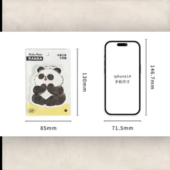 Kawaii Sea Otter Sticky Memo Note Pad - Picture 2 of 4